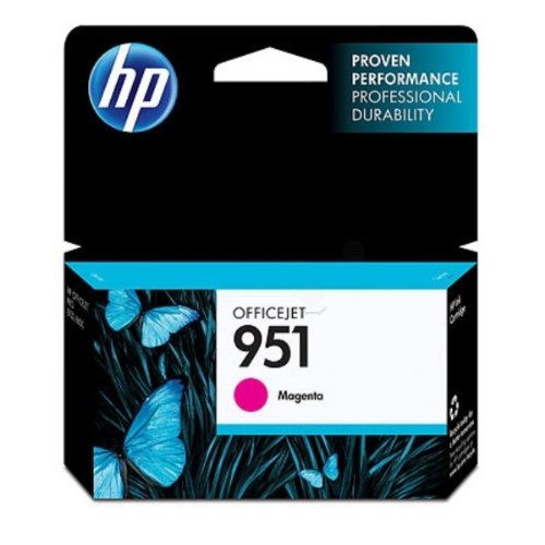 HP 951 Standard Yield Magenta Original Ink Cartridge Page Yield 700 P/N CN051AE