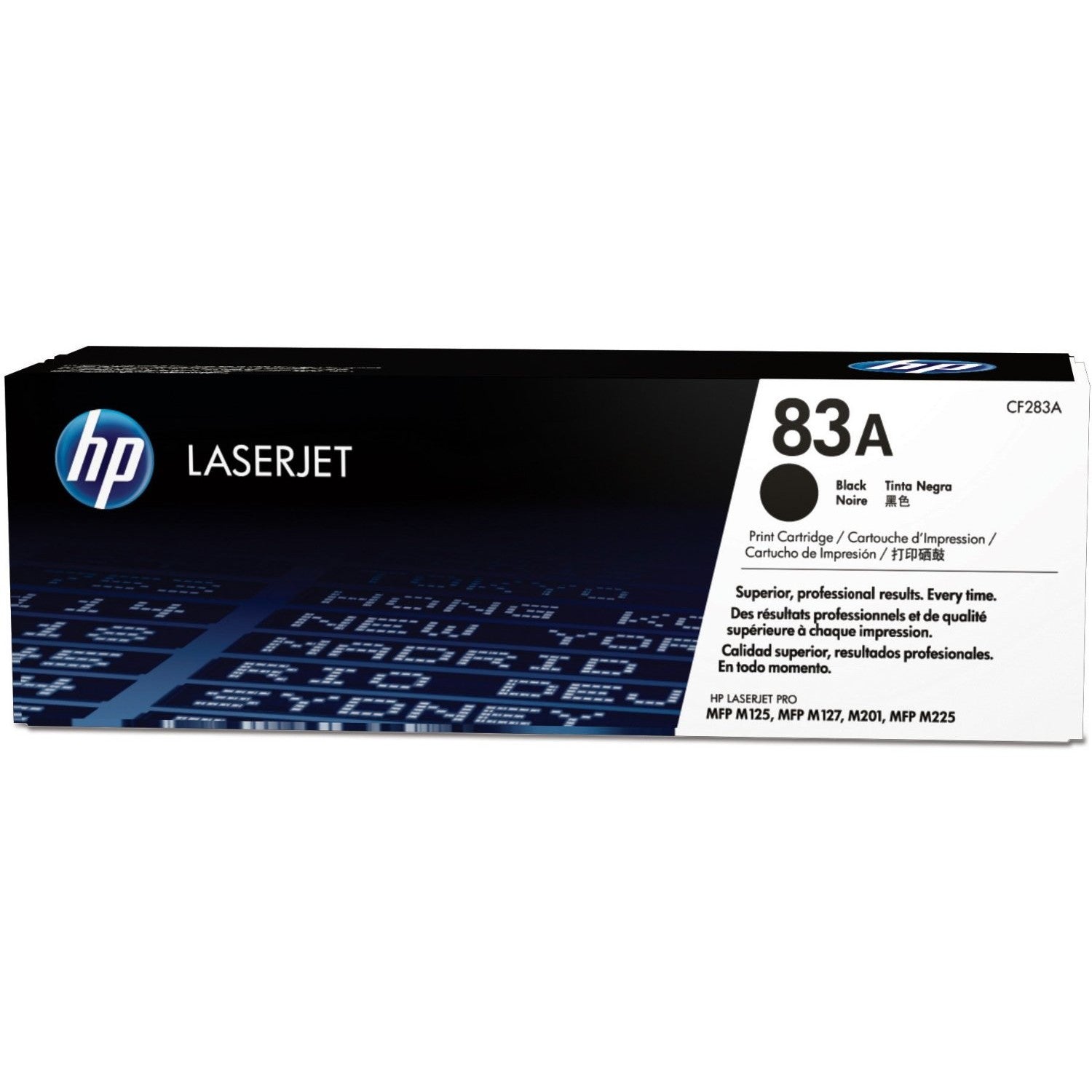 HP 83A Black Original LaserJet Toner Cartridge - CF283A