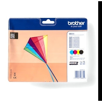 Brother Original LC223 Magenta/ Yellow/ Black/ Cyan Ink Value Pack Brother