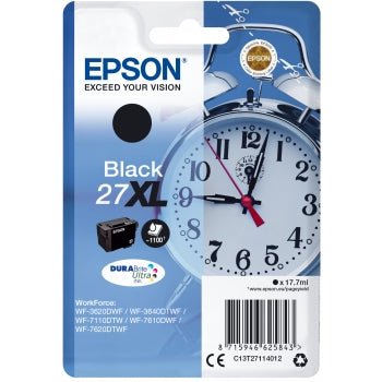 Epson Original T27XL Black Durabrite Ultra Ink