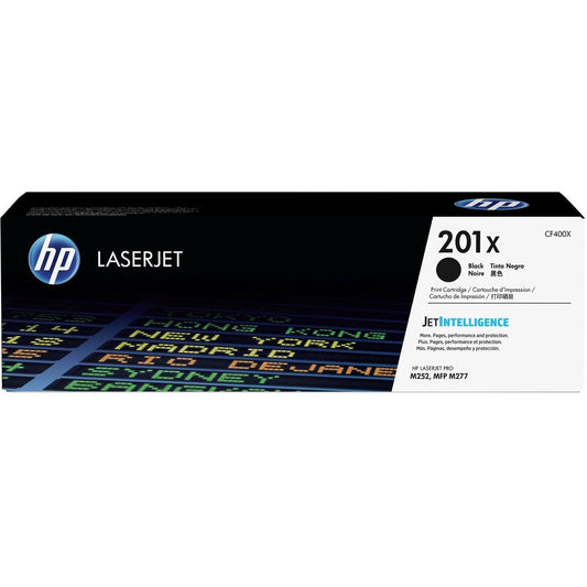 HP 201X High Yield Black Original LaserJet Toner Cartridge Page Yield 2800 CF400X