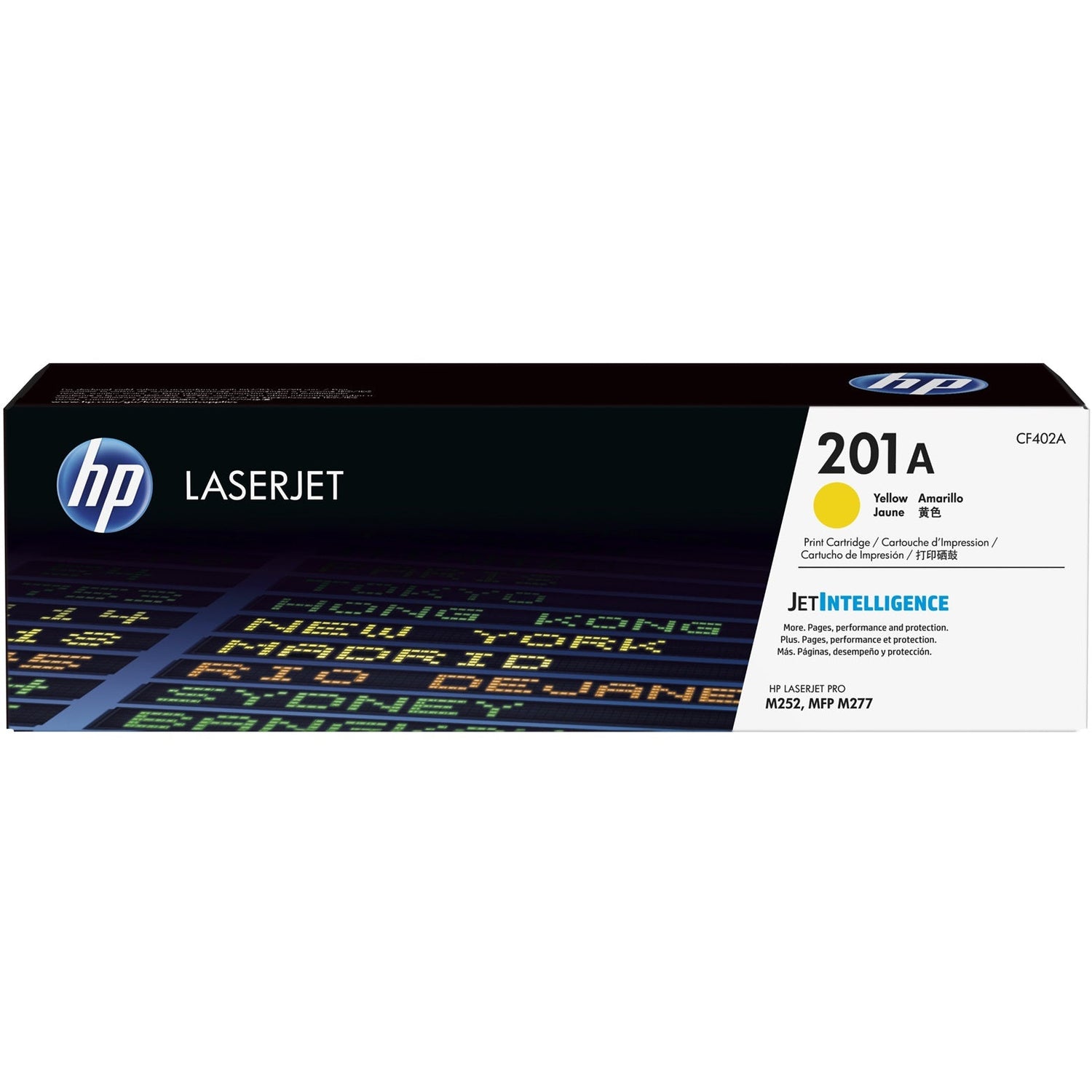 HP 201A Yellow Original LaserJet Toner Cartridge - CF402A