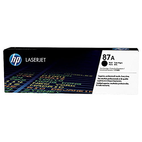 HP 87A Black Original LaserJet Toner Cartridge Page Yield 8550 CF287A HP