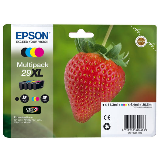 Epson Original 4-Colour T29 XL Claria Premium Ink Pack Epson