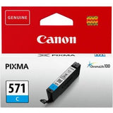 Canon CLI-571 Printer Ink Cartridge Cyan