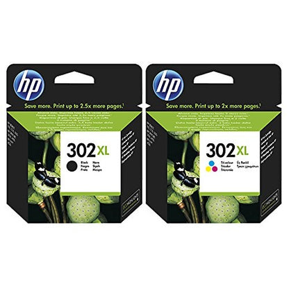 HP 302XL High Yield Black and Colour Combo pack Original Ink Cartridge