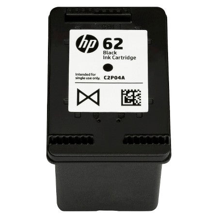 HP 62 Black Original Ink Cartridge - letterbox friendly HP