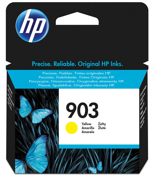 HP 903 Yellow Original Ink Cartridges Page Yield 315 (P/N T6L95AE) | Cartridge King 