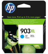 HP 903XL Original High Yield Cyan Ink Cartridge - T6M03AE