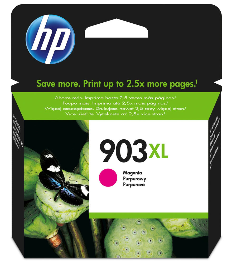 HP 903XL Original High Yield Magenta Ink Cartridge Page Yield 750 (P/N T6M07AE) | Cartridge King 