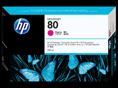 HP 80 350-ml Magenta DesignJet Ink Cartridge | Cartridge King 
