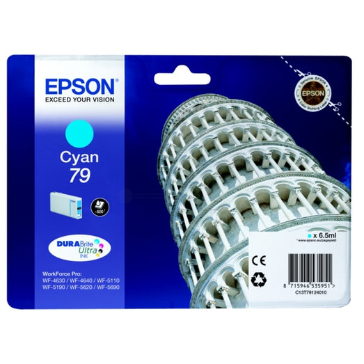 Epson Original T79 Cyan Durabrite Ultra Ink Cartridge Epson