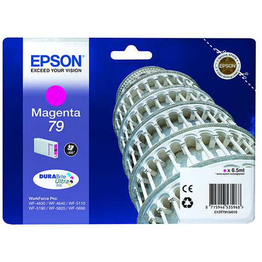 Epson Original T79 Magenta Durabrite Ultra Ink Cartridge