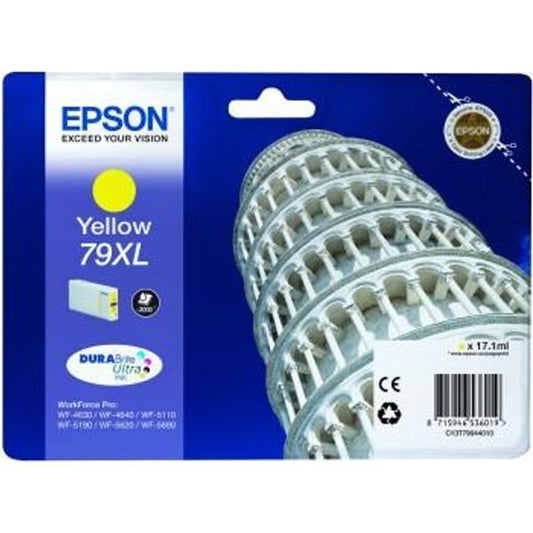 Epson Original T79 XL Yellow Durabrite Ultra Ink Cartridge Epson