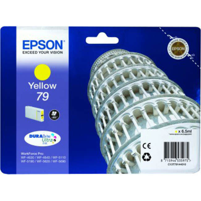 Epson Original T79 Yellow Durabrite Ultra Ink Cartridge Epson