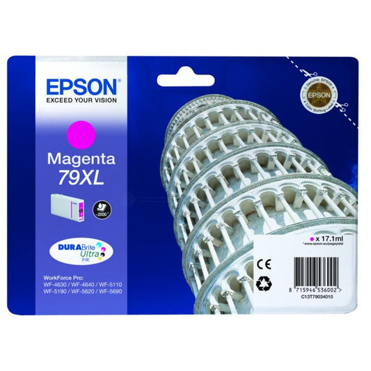 Epson Original T79 XL Magenta Durabrite Ultra Ink Cartridge Epson