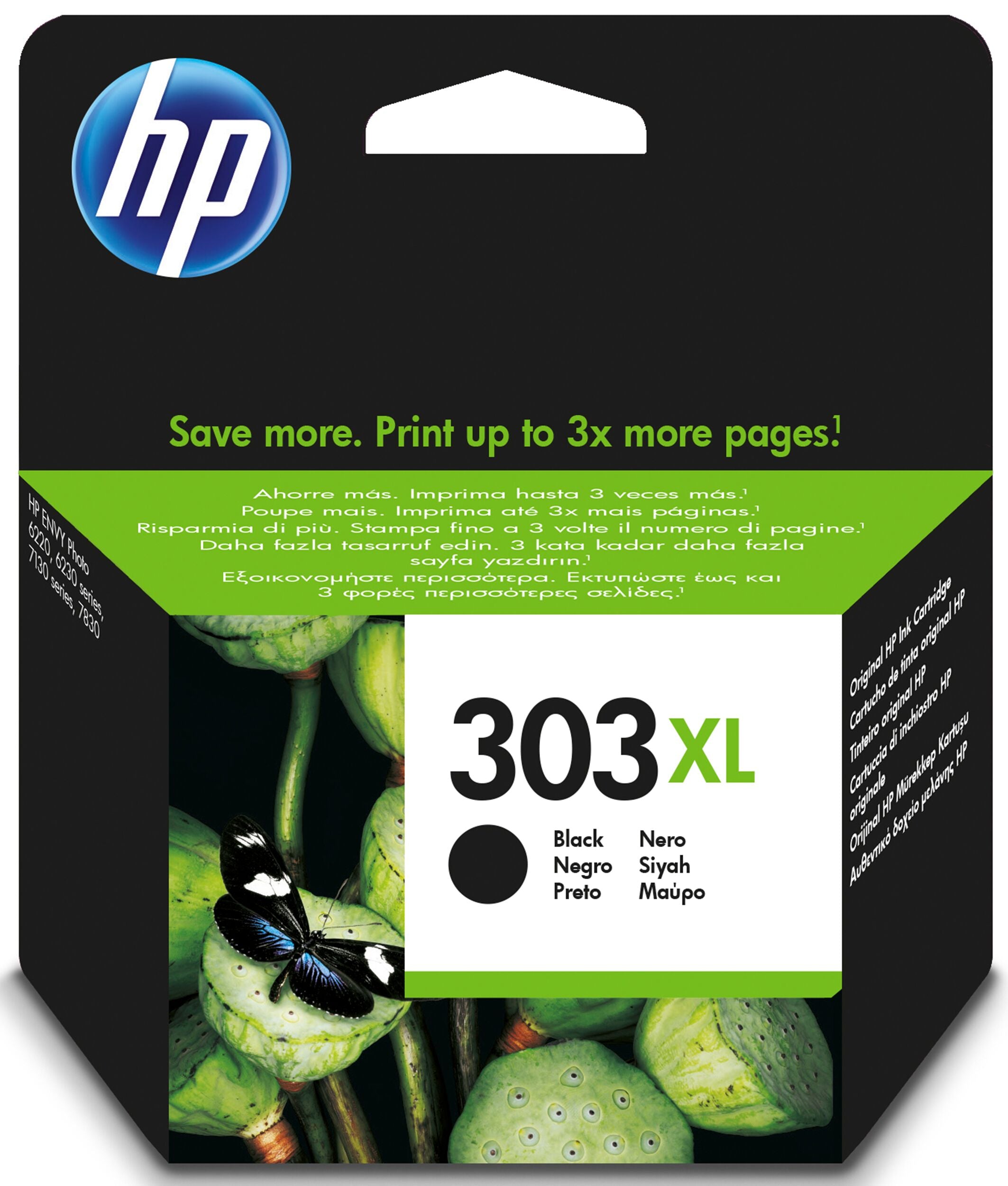 HP Ink Cartridge 303XL Multi-Pack Black & Tri-Colour
