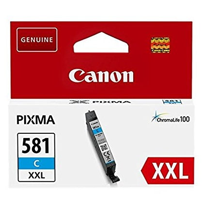 Canon CLI-581 XXL Printer Ink Cartridge Cyan Canon