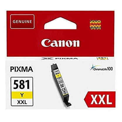 Canon CLI-581 XXL Printer Ink Cartridge Yellow Canon