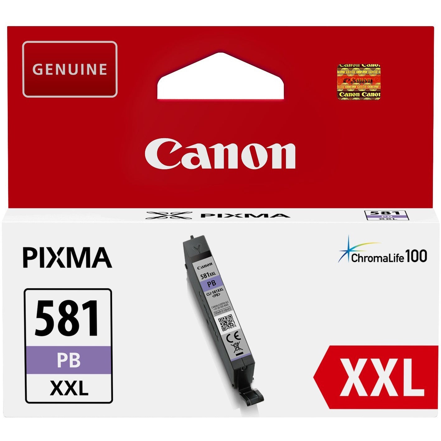 Canon CLI-581 XXL Printer Ink Cartridge Photo Blue Canon