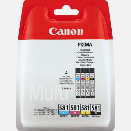 Canon CLI-581 Printer Ink Cartridges CMYK | Cartridge King 