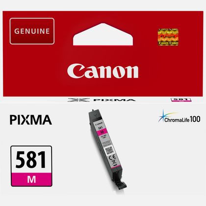 Canon CLI-581 Printer Ink Cartridge Magenta Canon