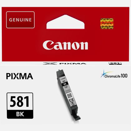 Canon CLI-581 Printer Ink Cartridge Black Canon