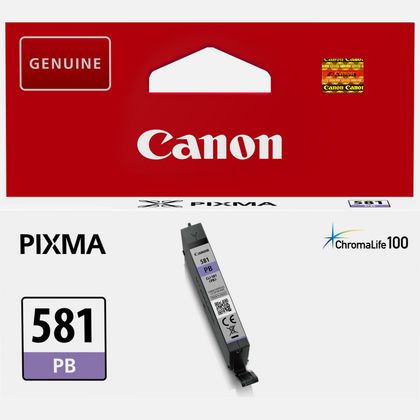 Canon CLI-581 Printer Ink Cartridge Photo Blue CANON