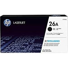 HP 26A Black Original LaserJet Toner Cartridge Page Yield 9000 CF226A HP