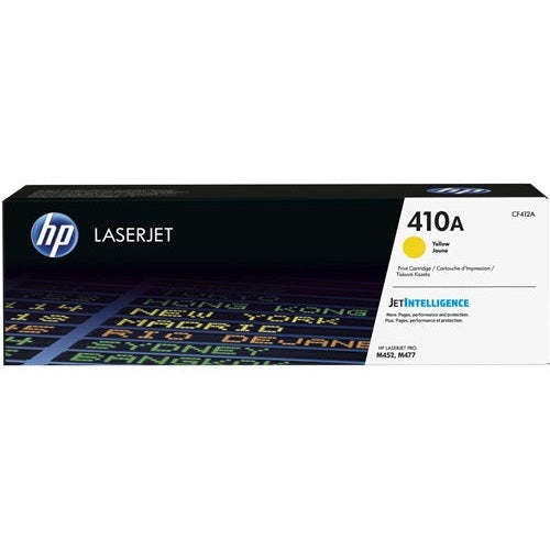 HP 410A Yellow Original LaserJet Toner Cartridge - CF412A