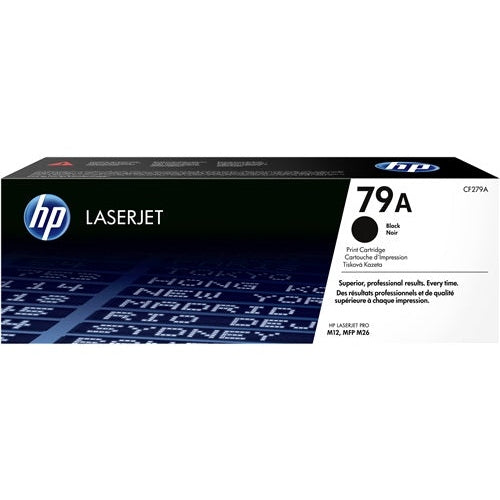 HP 79A Black Original LaserJet Toner Cartridge Page Yield 1000 CF279A HP