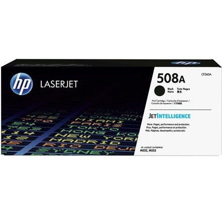 HP 508A Black Original LaserJet Toner Cartridge - CF360A