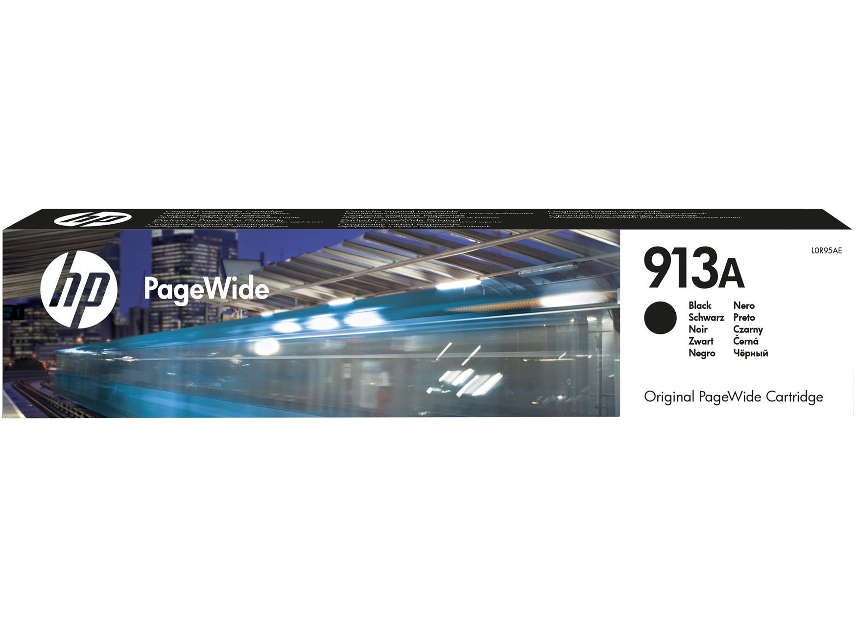 HP 913A Black Original Pagewide Ink Cartridge Page Yield 3500 (P/N L0R95AE) | Cartridge King 