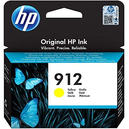 HP 912 Yellow Original Ink Cartridge - 3YL79AE