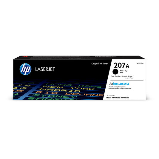 HP 207A Black Original LaserJet Toner Cartridge - W2210A