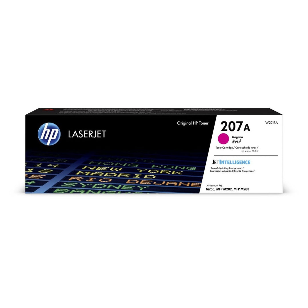 HP 207A Magenta Original LaserJet Toner Cartridge Page Yield 1250 (W2213A)