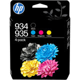 HP 934/935 4-pack Black/Cyan/Magenta/Yellow Original Ink Cartridges - 6ZC72AE