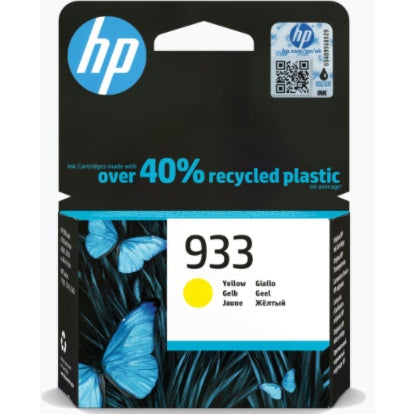 HP 933 Yellow Original Ink Cartridge Page Yield 330 P/N CN060AE HP