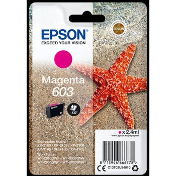 Epson Original T03U34 Magenta 603 Ink Cartridge Epson