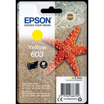 Epson Original T03U44 Yellow 603 Ink Cartridge Epson