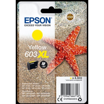 Epson Original T03A44 Yellow 603XL Ink Cartridge Epson