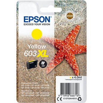 Epson Original T03A44 Yellow 603XL Ink Cartridge