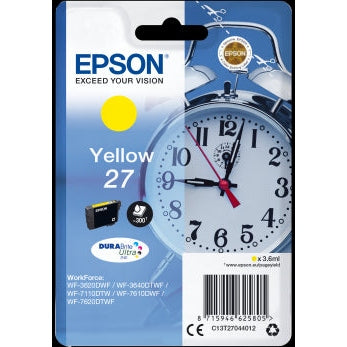 Epson Original T27 Yellow Durabrite Ultra Ink Epson