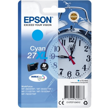 Epson Original T27XL Cyan Durabrite Ultra Ink