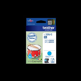 Brother Original LC22U Cyan Ink Cartridge