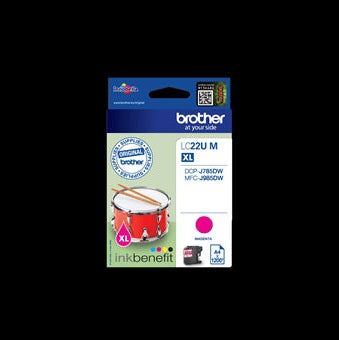 Brother Original LC22U Magenta Ink Cartridge Brother