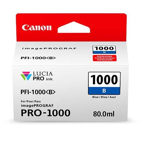 Canon PFI-1000B Blue Printer Ink Cartridge