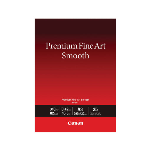 Canon FA-SM1 Premium Fine Art Smooth Paper A3 - 25 Sheets | Cartridge King 