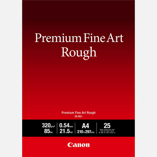 Canon FA-RG1 Premium Fine Art Rough Paper, A4, 25 sheets | Cartridge King 