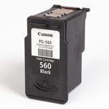 Canon PG-560 Black Printer Ink Cartridge - letterbox friendly